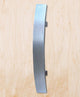 Arc 12" Entryway Door Pull, Polished Pewter