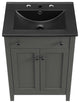Nantucket 24" Bathroom Vanity - Gray Black