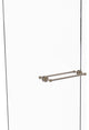 Dottingham 18" Back to Back Shower Door Towel Bar, Antique Pewter