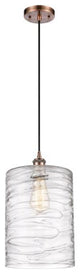 Innovations 516-1P-AC-G1113-L 1-Light Mini Pendant Antique Copper