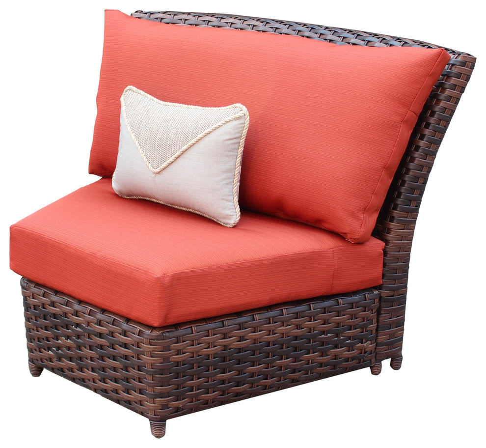 Huntington Wedge Chair in Trinidad Sun-n-Shade