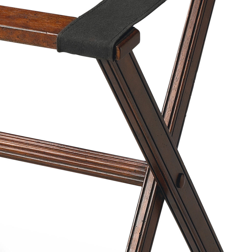 Butler Anthony Cherry Luggage Rack, Dark Brown
