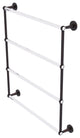 Clearview 4 Tier 30" Ladder Towel Bar with Twisted Accents, Venetian Bronze
