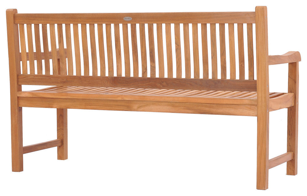 Teak Wood Elzas Double Bench