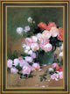 Emil Carlsen Roses Framed Premium Canvas Print, 16"x24"