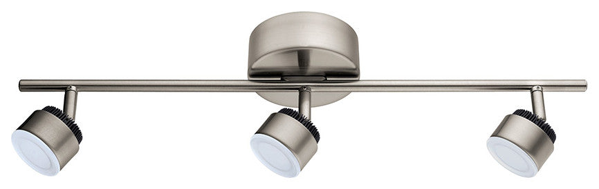 Armento 1, 3-LED Track Light, Matte Nickel Finish
