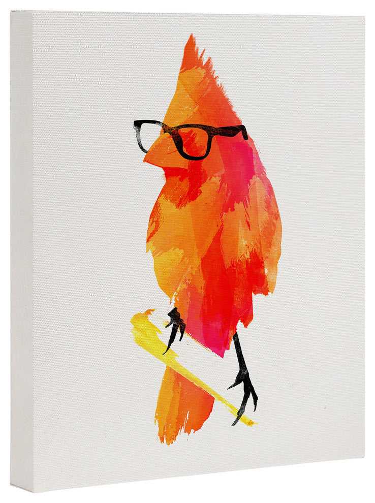 Deny Designs Robert Farkas Punk Bird Art Canvas