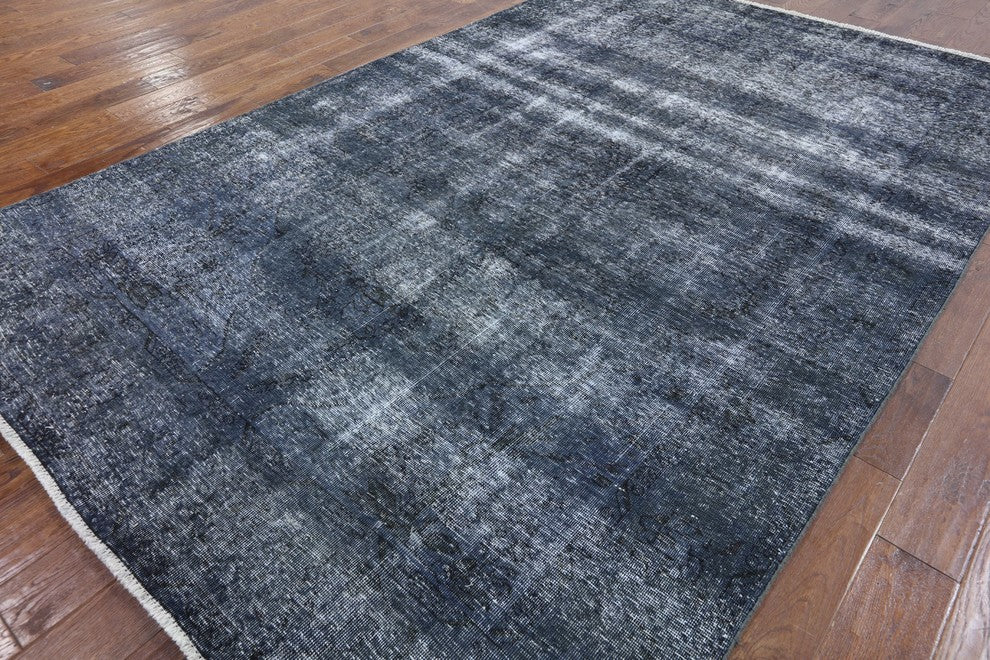 Hand Knotted Oriental Overdyed Rug 7'x10', W2598
