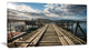 "Large Wooden Bridge in New Zealand" Canvas Wall Artwork32"x16"