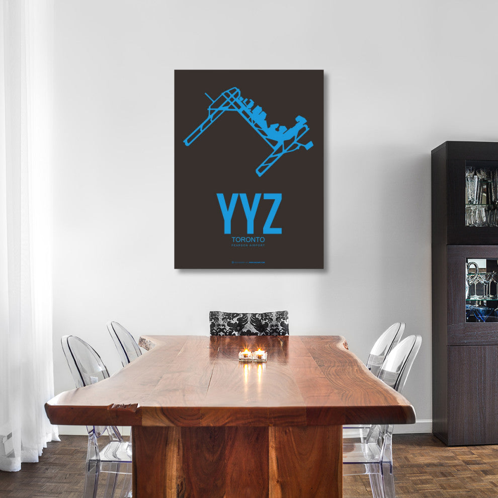 "YYZ Toronto Poster 1" Fine Art Print