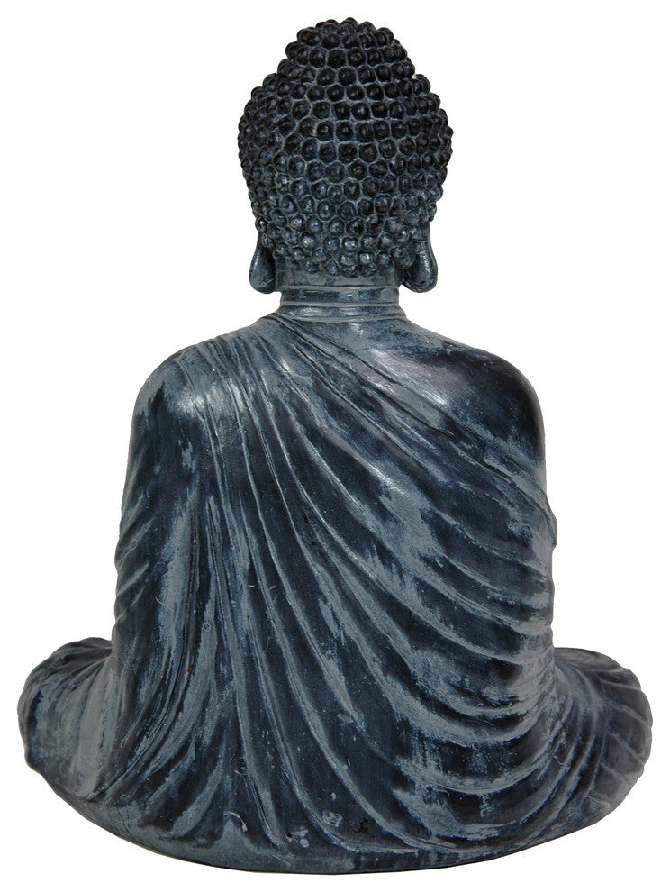 12" Japanese Sitting Buddha Statue