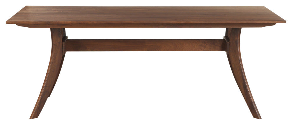 Florence Rectangular Dining Table Small Walnut