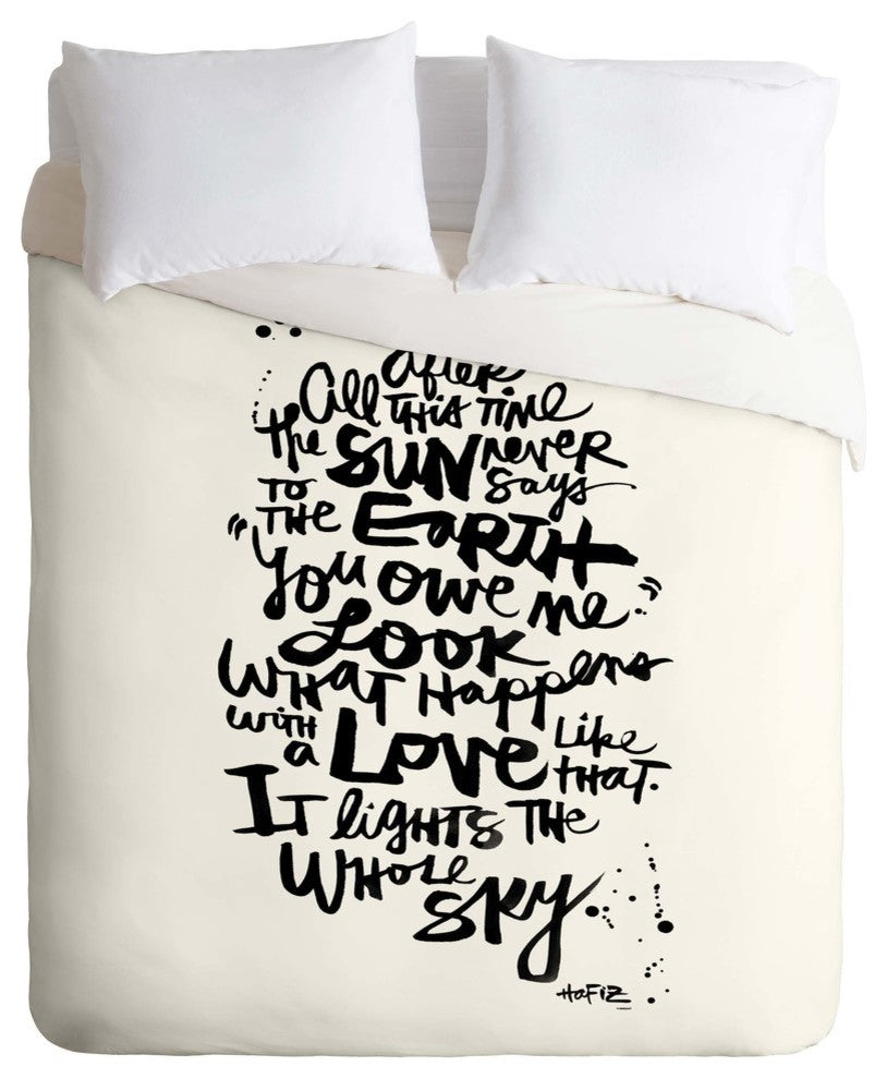 Deny Designs Kal Barteski Even After All 1 Duvet Cover - Lightweight