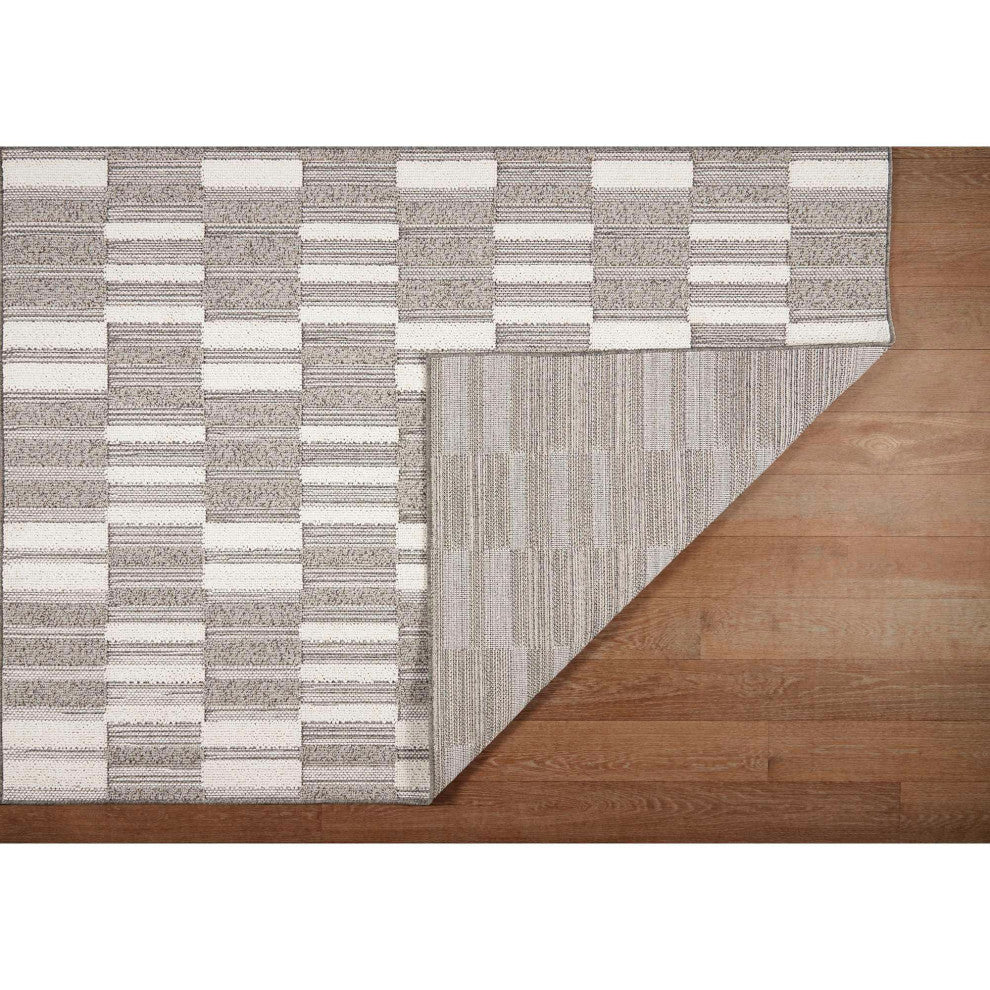 Resort Boxes Area Rug, Gray, 3'3"x5'