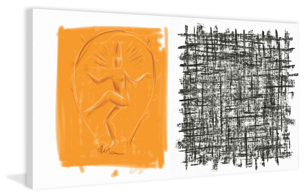 "Nirvana" Painting Print on Canvas by Irena Orlov