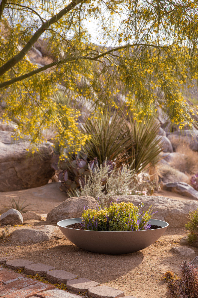 Lane Round Planter Bowl, Grey, 32'', 1 Pack