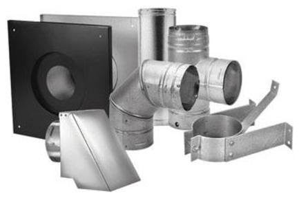M&G Duravent 3PVL-KHA Pellet Vent Stove Kit, 3"