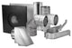 M&G Duravent 3PVL-KHA Pellet Vent Stove Kit, 3"