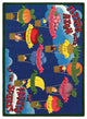 Kid Essentials Rug, Fruits of the Spirit, 3'10"x5'4"