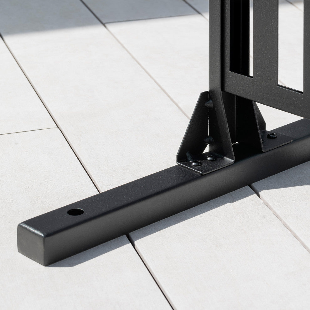 Veradek Screen Series Web Privacy Screen 3 Panel Set w/ Stand