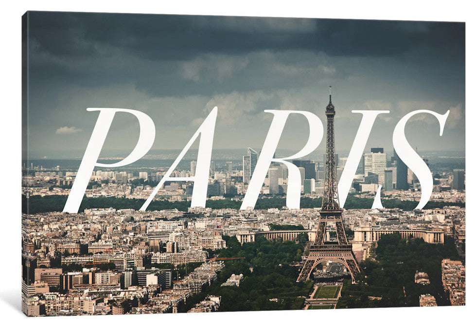 "Paris" Print by 5by5collective, 26"x18"x1.5"