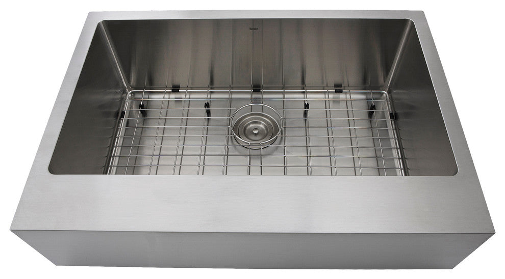 Nantucket Sinks EZApron30 Patented Design Stainless Steel Apron Sink
