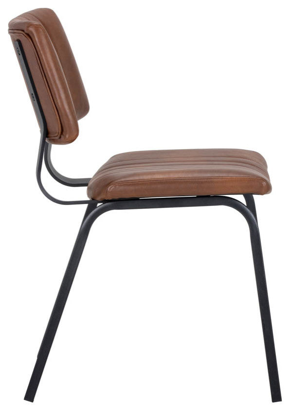 Berkley Dining Chair, Bravo Cognac, Set of 2