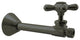 Straight Stop - 1/2" Copper Sweat X 3/8" Od Comp. In Oil Rubbed Bronze