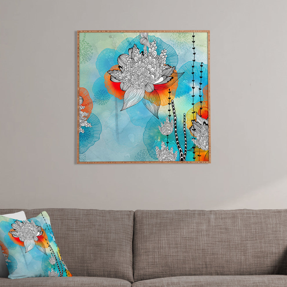 Deny Designs Iveta Abolina Coral Framed Wall Art