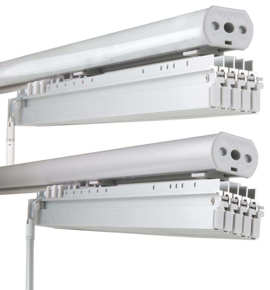 Myrtle 5-Panel Track Extendable Vertical Blinds 58-110"W