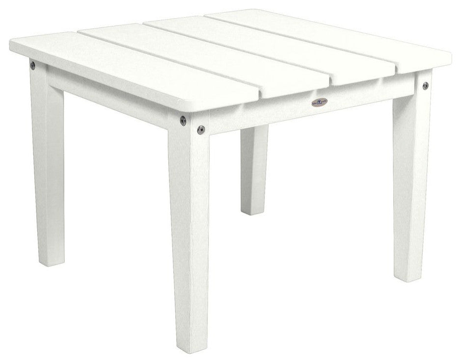 Adirondack Large Side Table, Coconut White