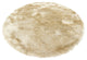 Naya Contemporary Area Rug, Beige, 7'9" Round