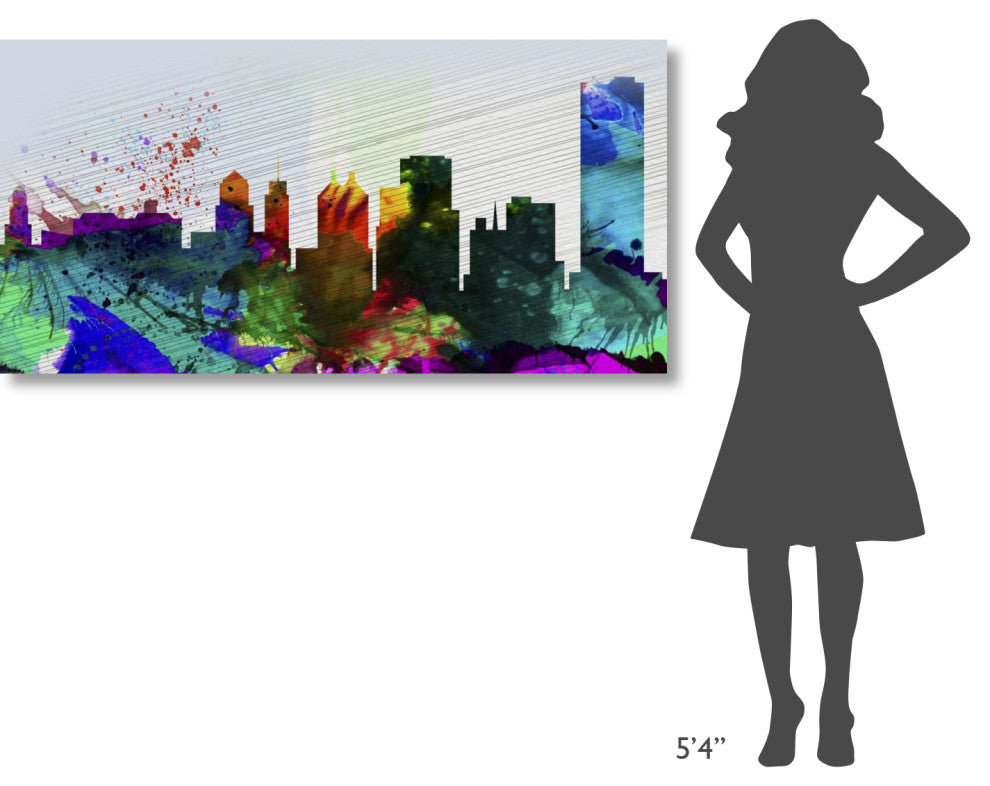 "Buffalo City Skyline" Fine Art Print