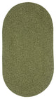 Capel Manteo Deep Green 0050_200 Braided Rugs - 27" X 9' Runner Runner