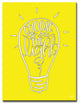 Ready2HangArt 'Choose Light' by Ink Letter Love Canvas Art, 40"x30"