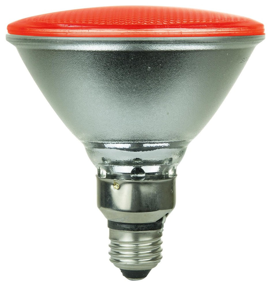 Sunlite Led Par38 Colored Reflector 4W Light Bulb Medium, E26, Base, Red