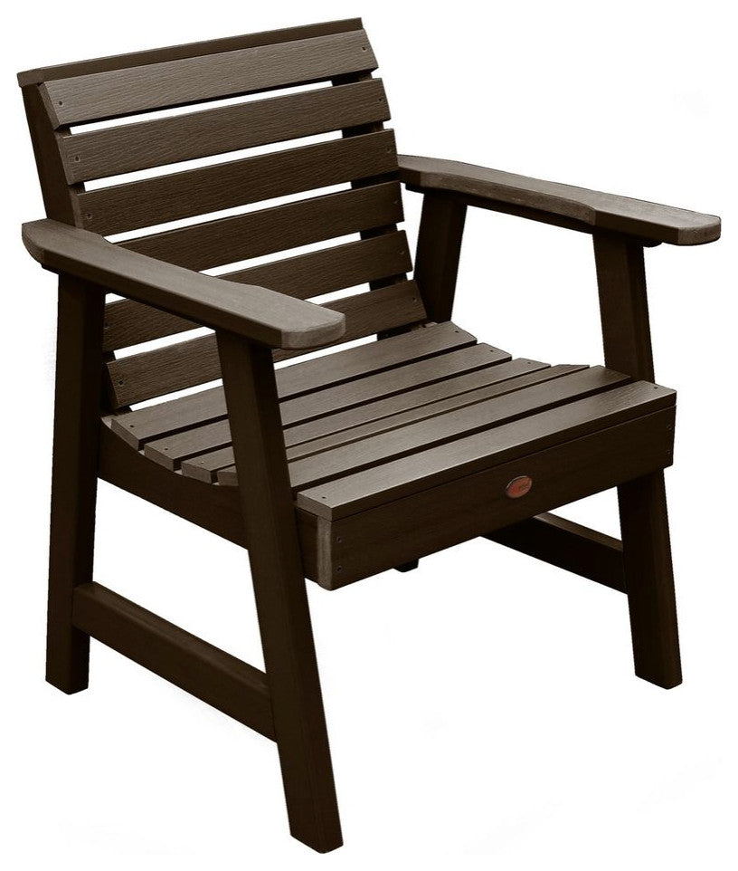 Weatherly Garden Chair, Weathered Acorn