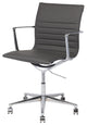 Modern Low Back Office Chair, Grey