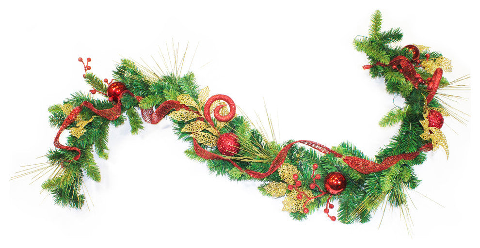 6' Garland With Warm White Lights