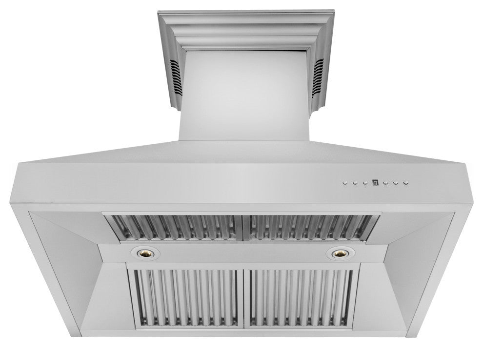 ZLINE 30" Ducted Vent Wall Mount Range Hood With Built-in CrownSound