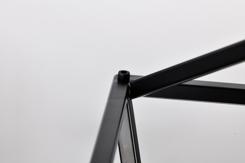 4-Light 12 in. Matte Black Cage Lantern Farmhouse Semi-flush Mount