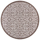 Madrid Vintage Filigree Textured Weave Indoor/Outdoor Area Rug
