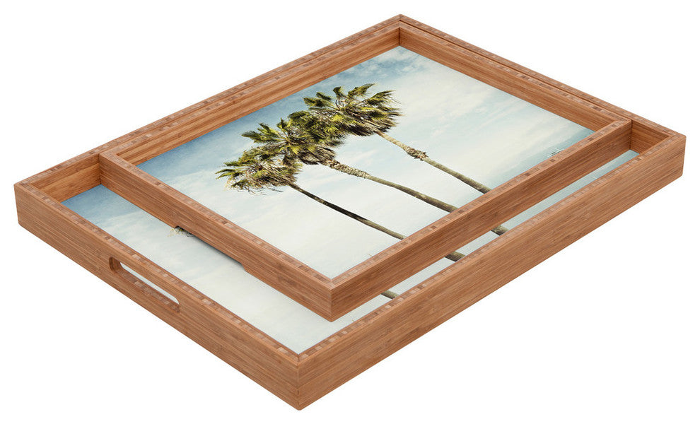 Deny Designs Bree Madden Venice Beach Palms Rectangular Tray