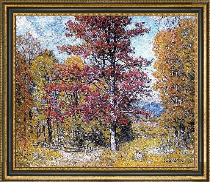 John Joseph Enneking Early AutumnFramed Premium Canvas Print, 16"x20"