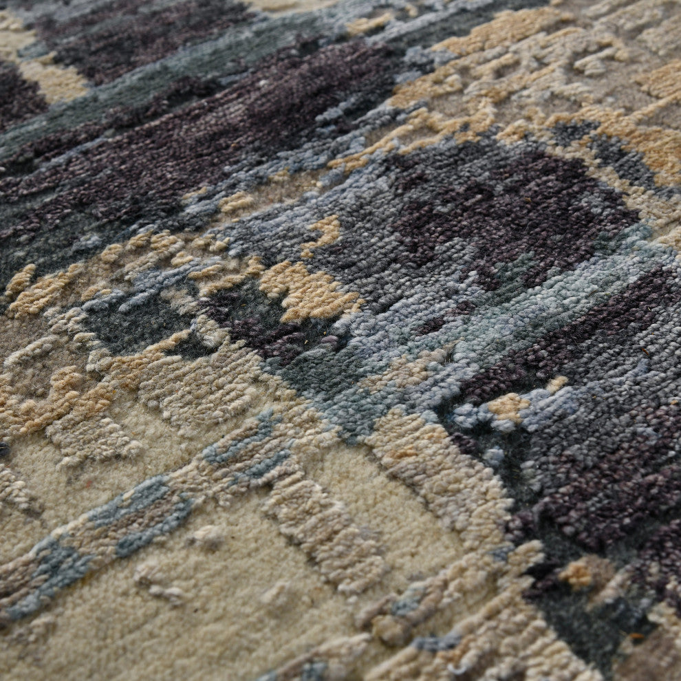 Serena Nania Area Rug, Beige, 9' x 12', Abstract