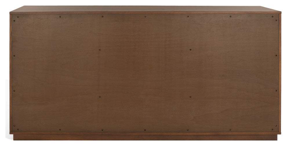 Safavieh Couture Zeus 9 Drawer Dresser, Medium Oak
