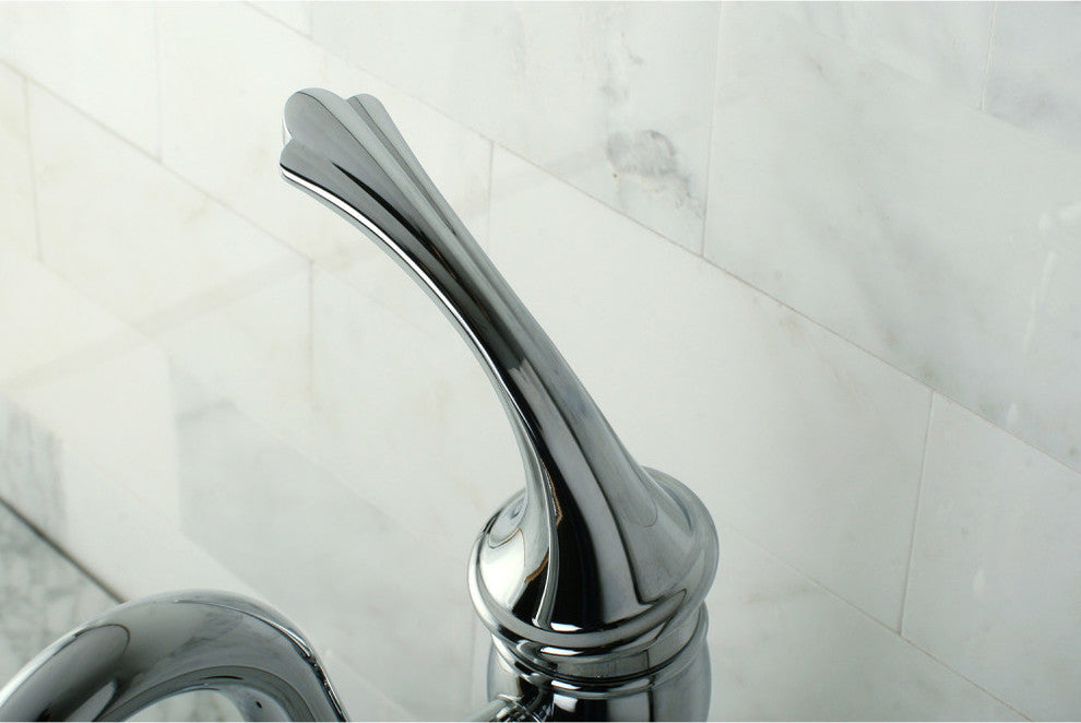 Kingston Brass Vessel Sink Faucet, Polished Chrome