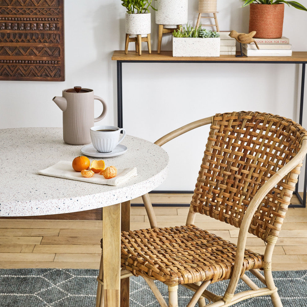 Lilas Rattan Bistro Chair Set of 2