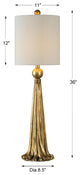 Uttermost Paravani Metallic Gold Lamp