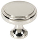 Alno, Cabinet Knob, Polished Nickel, 1"x1"x1"